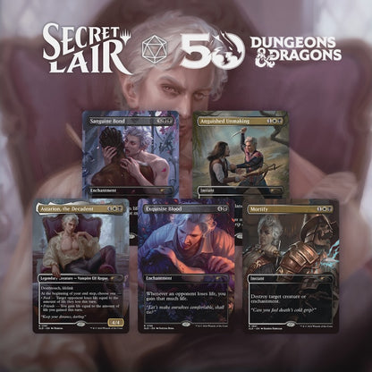 D&D 50th Anniversary Superdrop: Secret Lair x Dungeons & Dragons: Astarion's Thirst