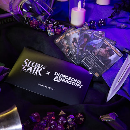 D&D 50th Anniversary Superdrop: Secret Lair x Dungeons & Dragons: Astarion's Thirst