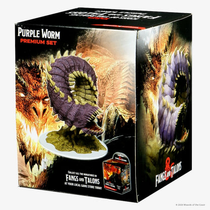 D&D Icons of the Realms: Fangs and Talons - Purple Worm