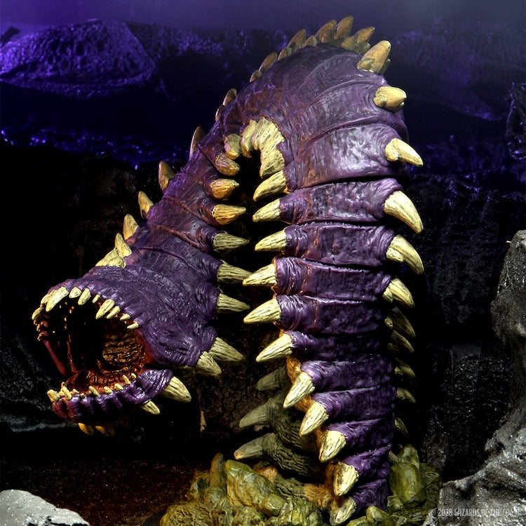 D&D Icons of the Realms: Fangs and Talons - Purple Worm