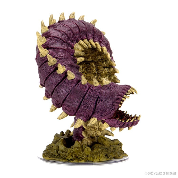 D&D Icons of the Realms: Fangs and Talons - Purple Worm