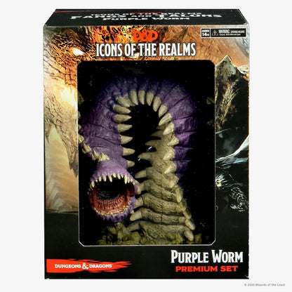 D&D Icons of the Realms: Fangs and Talons - Purple Worm