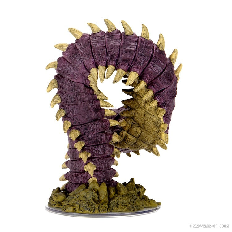 D&D Icons of the Realms: Fangs and Talons - Purple Worm