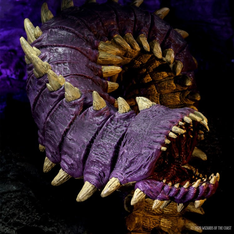 D&D Icons of the Realms: Fangs and Talons - Purple Worm