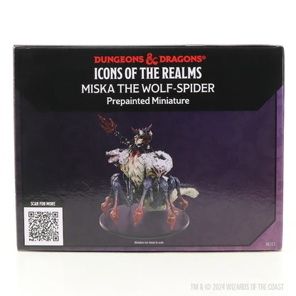 D&D Icons of the Realms: Miska the Wolf-Spider Boxed Miniature