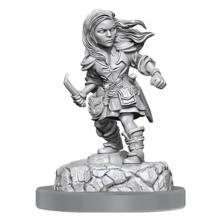D&D Nolzur's Marvelous Miniatures: Halfling Rogue (She/her)