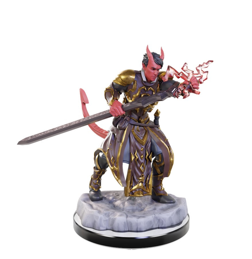 D&D Nolzur's Marvelous Miniatures: Tiefling Warlocks
