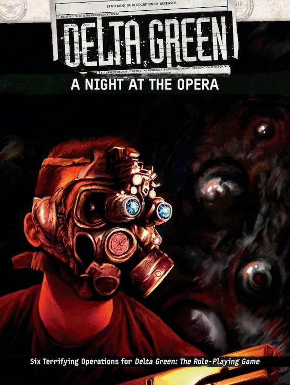 Delta Green: A Night at the Opera (Hardback)