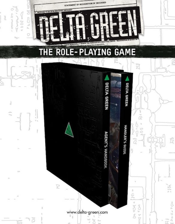 Delta Green: The Role-Playing Game (Hardback Slipcase Set)