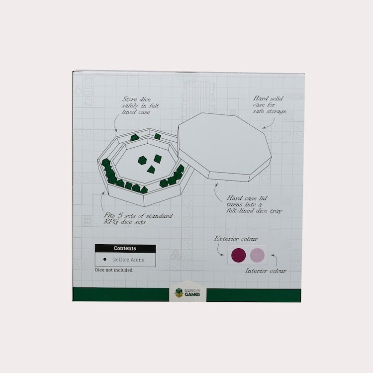 Dice Arena (Magenta / Rose)