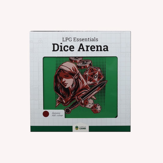 Dice Arena (Teal / Crimson)