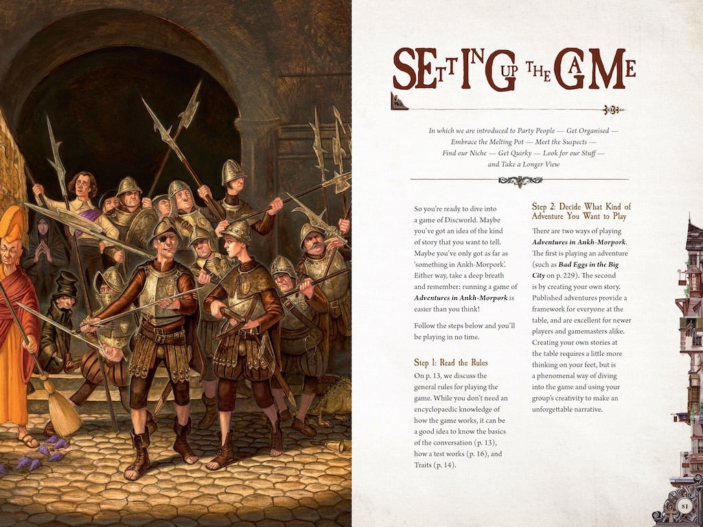 Discworld - Adventures in Ankh-Morpork - Digest Edition Core Rulebook