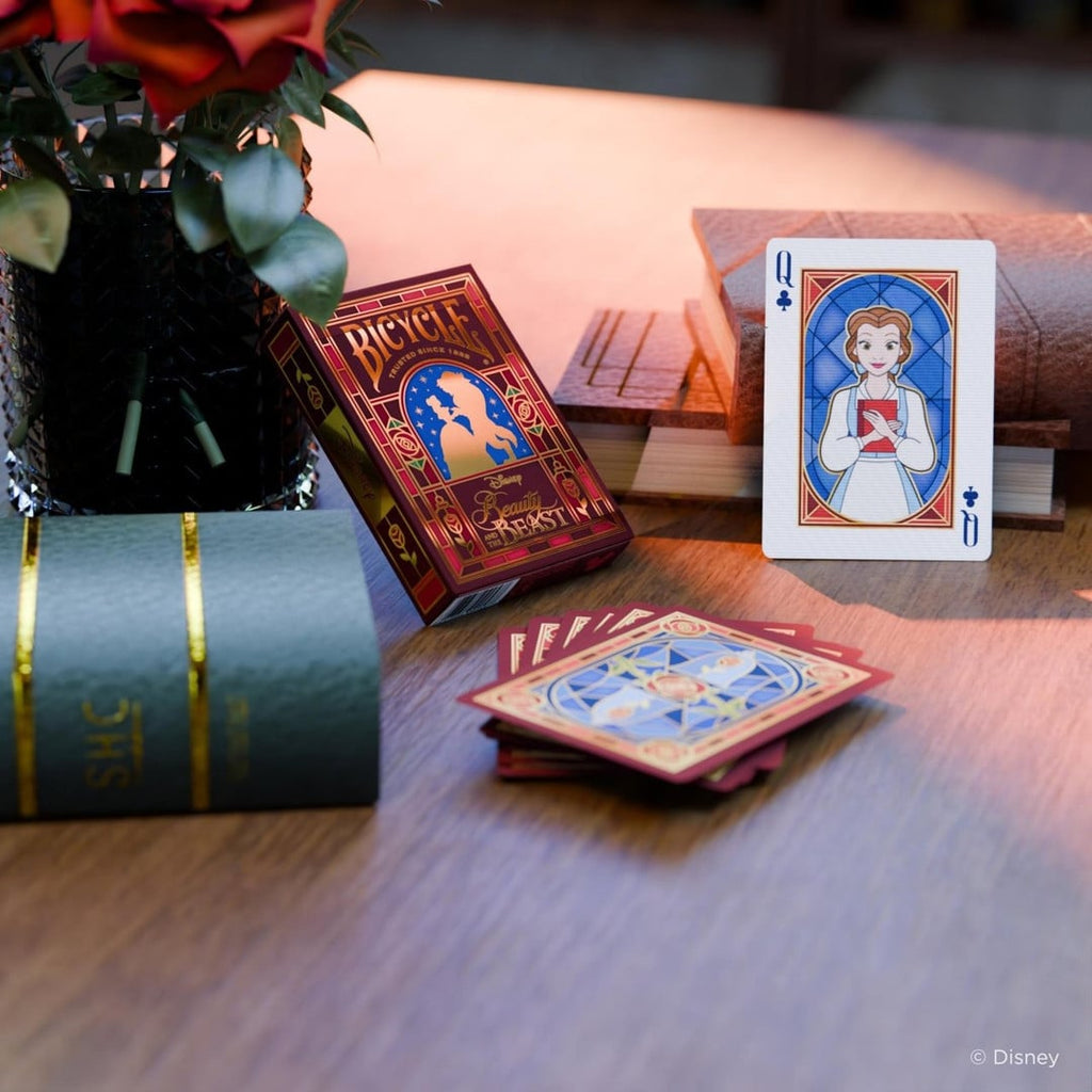 Disney Beauty and the Beast Inspired Playing Cards