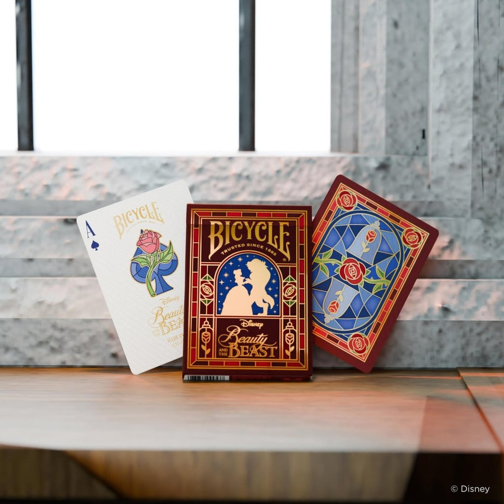 Disney Beauty and the Beast Inspired Playing Cards