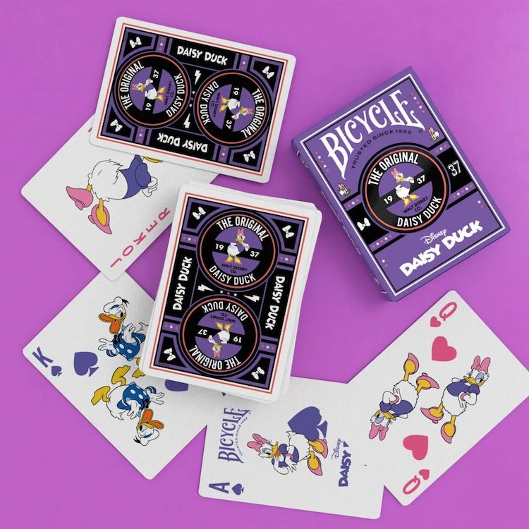 Disney Classic Daisy Duck Inspired Playing Cards
