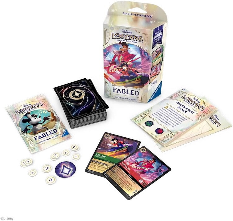 Disney Lorcana - Fabled: Standout Headliners (Max Goof & Powerline) Starter Deck