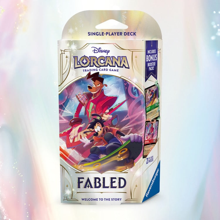 disney lorcana fabled cards Booster Pack the Fabled Series offers a magical unboxing experience filled with surprises Disney Lorcana: Fabled Card Sleeves