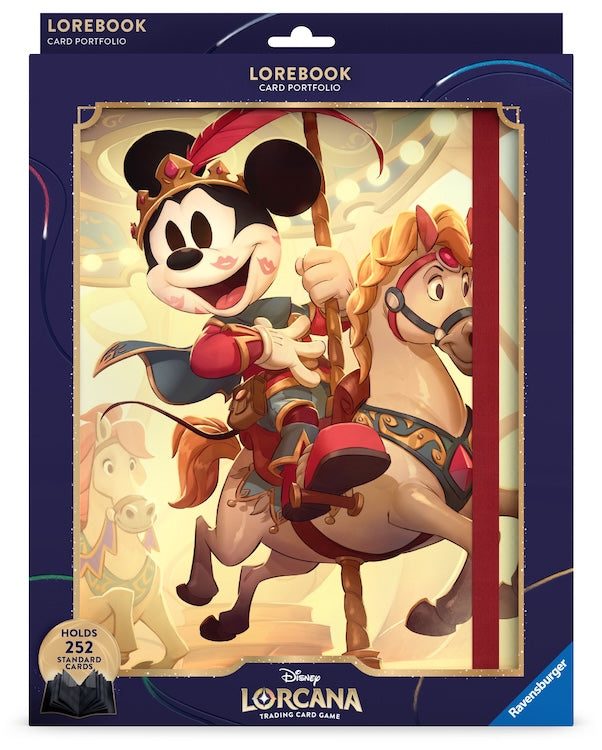 [PREORDER JULY 17] Disney Lorcana - Iconic Mickey & Minnie Card Portfolio