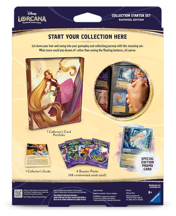 [PREORDER 4 SEP | 1 PER PERSON] Disney Lorcana - Rapunzel Edition Collection Starter Set (Attack of the Vine)