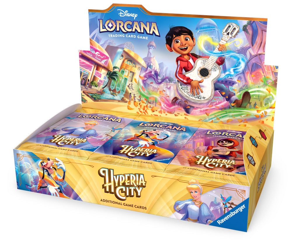 [PREORDER 16 OCT | 2 PER HOUSEHOLD] Disney Lorcana | Hyperia City Booster Box