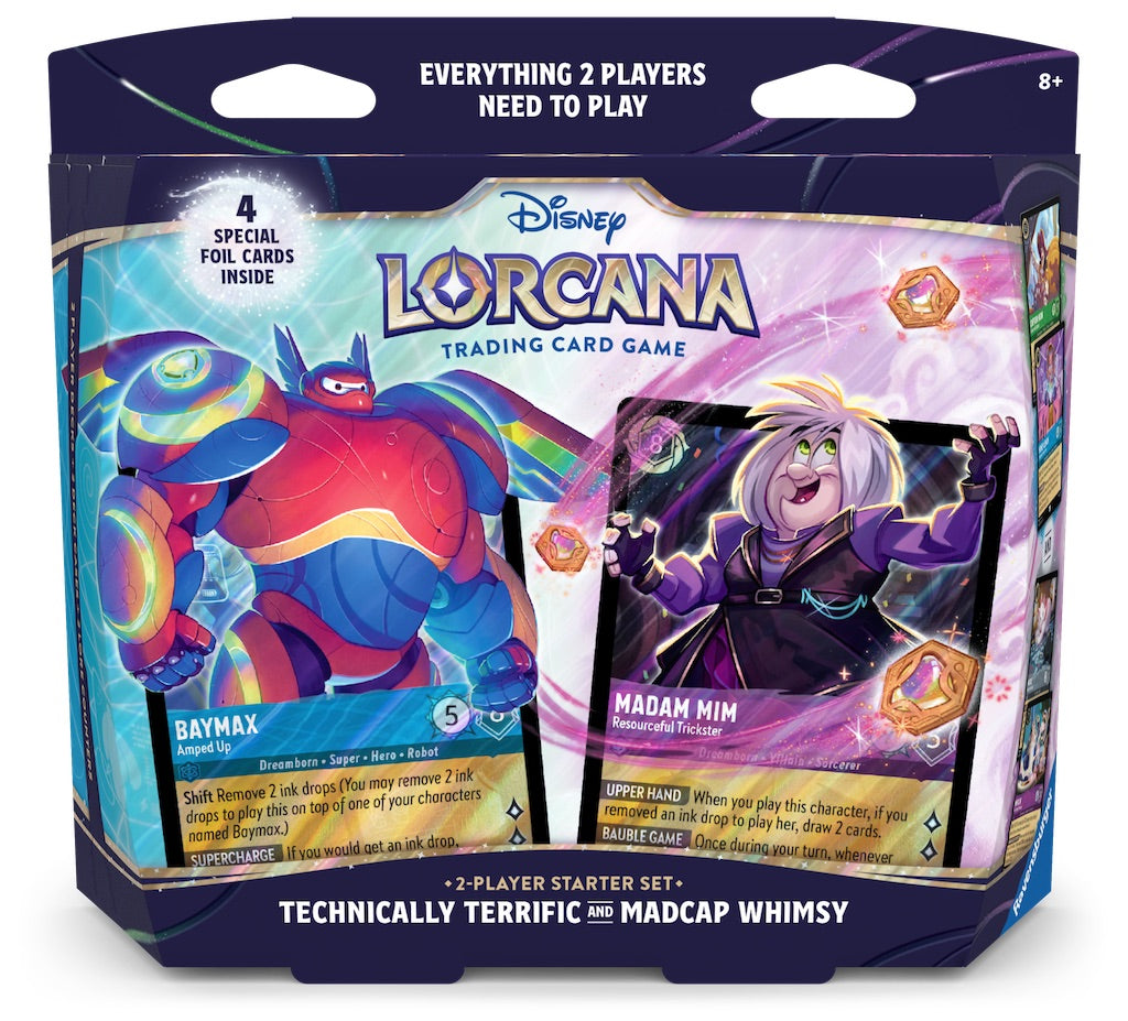 [PREORDER 16 OCT | 1 PER HOUSEHOLD] Disney Lorcana | Hyperia City: Two-Player Starter Set