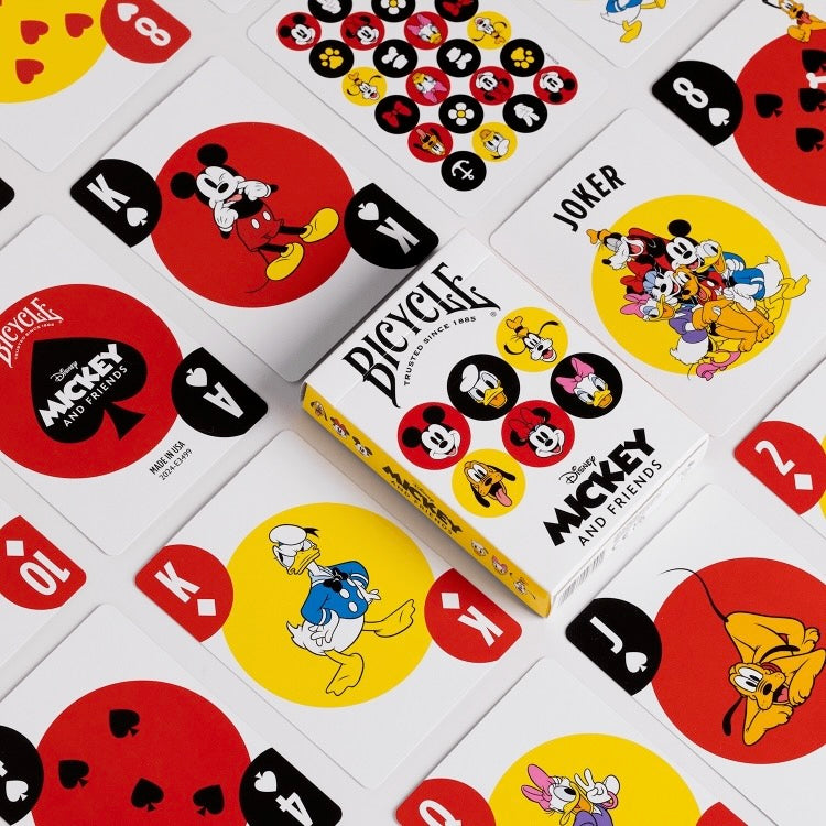 Disney Mickey and Friends Inspired Playing Cards
