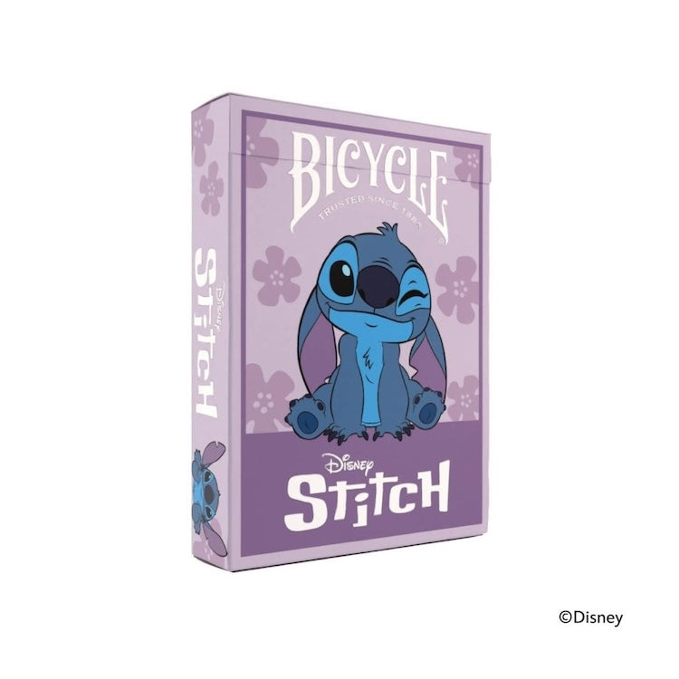 Disney Stitch Inspired Playing Cards, Purple by Bicycle
