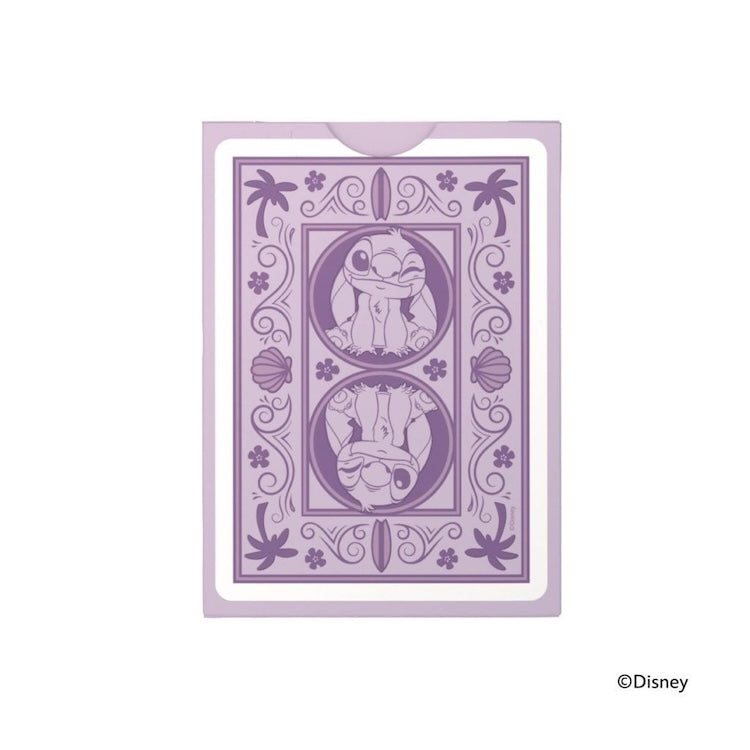 Disney Stitch Inspired Playing Cards, Purple by Bicycle