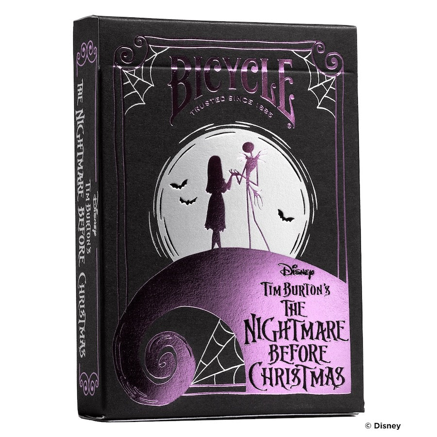 Disney Tim Burton's Nightmare Before Christmas Playing Cards by Bicycle