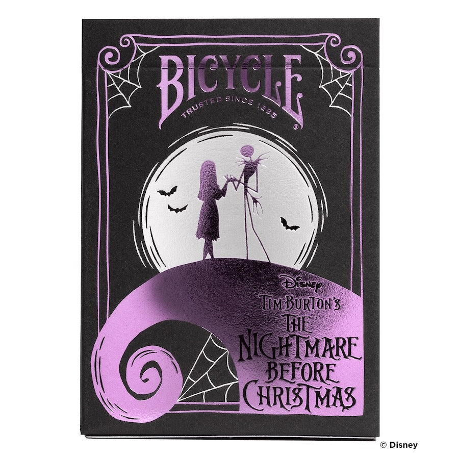 Disney Tim Burton's Nightmare Before Christmas Playing Cards by Bicycle