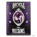 Disney Villains Inspired Playing Cards by Bicycle (Purple)