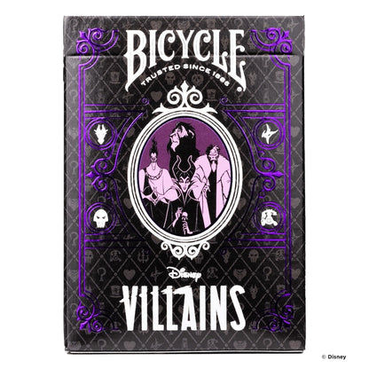 Disney Villains Inspired Playing Cards by Bicycle (Purple)