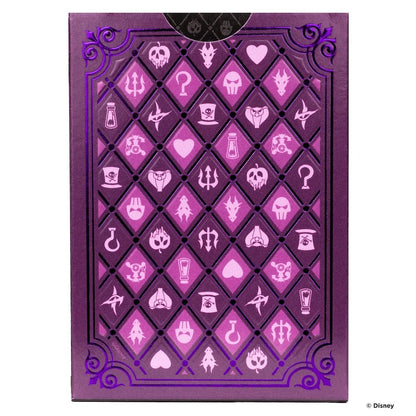 Disney Villains Inspired Playing Cards by Bicycle (Purple)