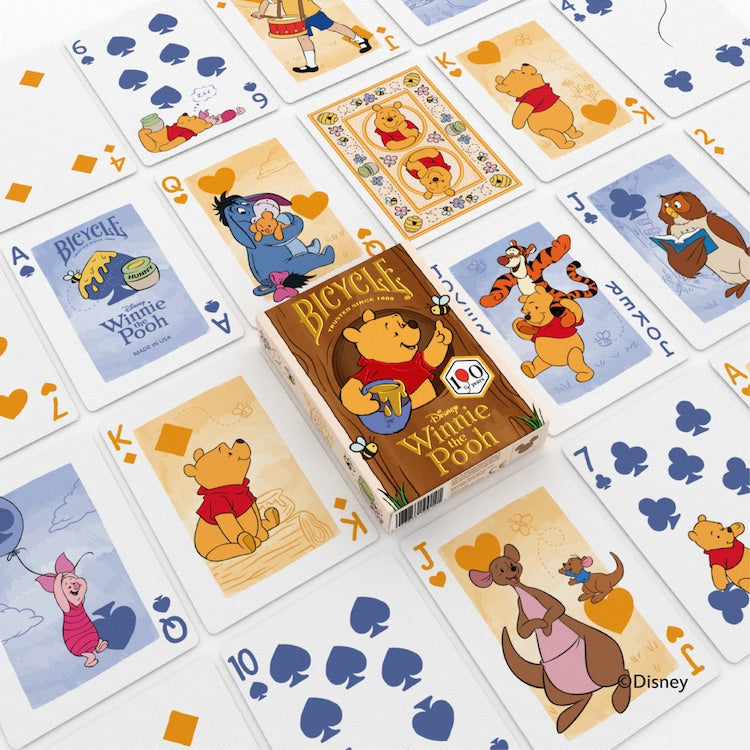 Disney Winnie the Pooh Inspired Playing Cards