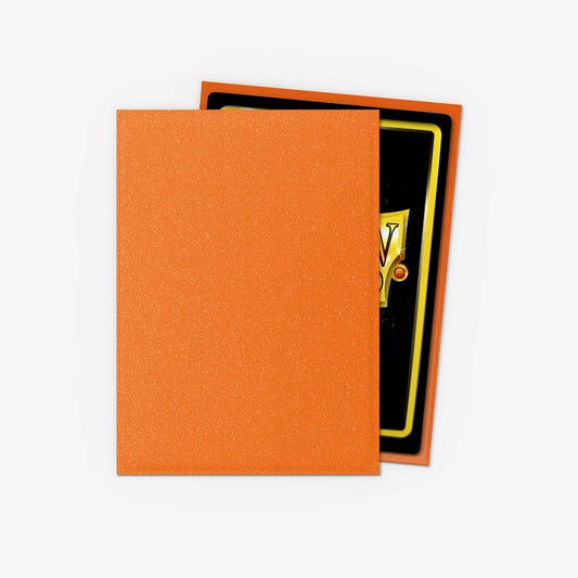 Dragon Shield - Amber - Matte Sleeves - Standard Size