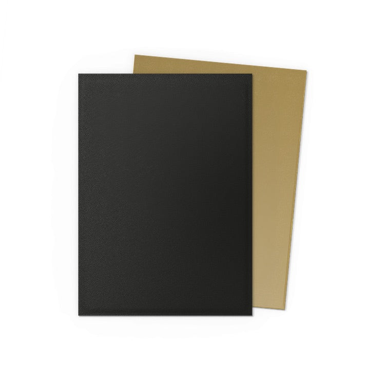 Dragon Shield - Black & Gold - Matte Dual Sleeves - Standard Size