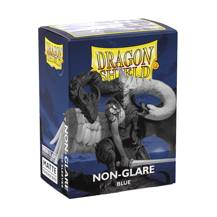 Dragon Shield - Blue - Non-Glare - Matte Sleeves - Standard Size
