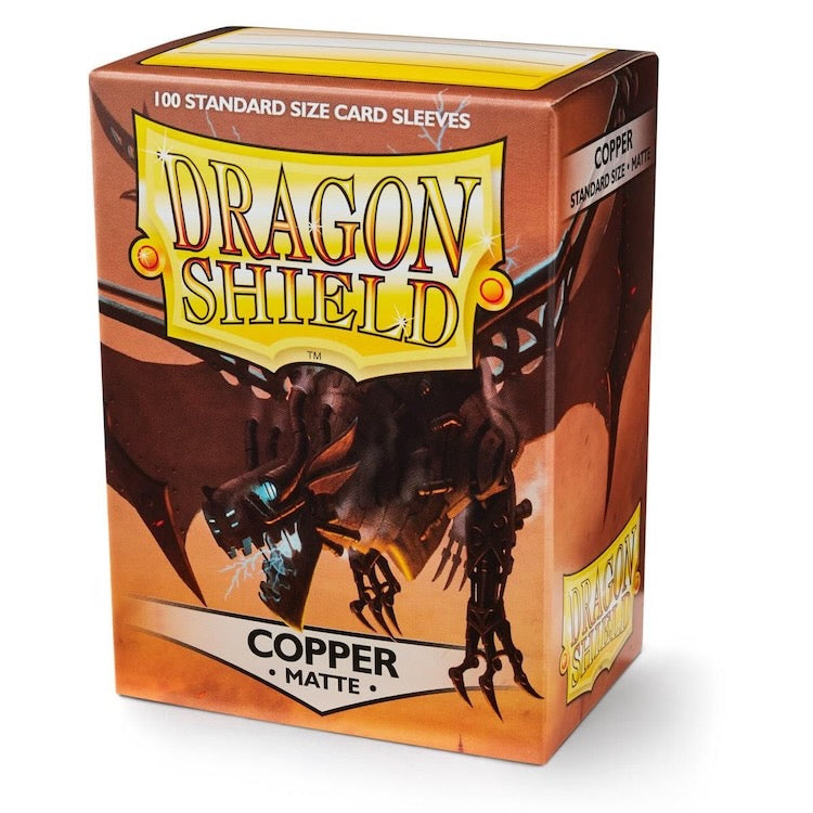 Dragon Shield - Copper - Matte Sleeves - Standard Size