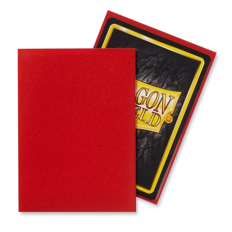 Dragon Shield - Crimson - Matte Sleeves - Standard Size