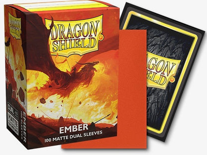 Dragon Shield - Ember - Matte Dual Sleeves - Standard Size