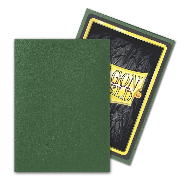 Dragon Shield - Forest Green - Matte Sleeves - Standard Size