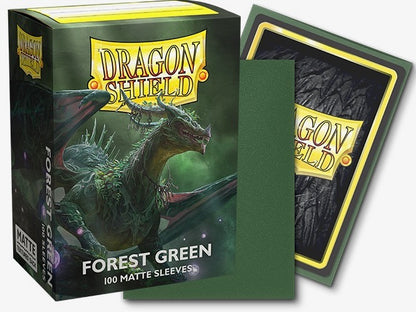 Dragon Shield - Forest Green - Matte Sleeves - Standard Size