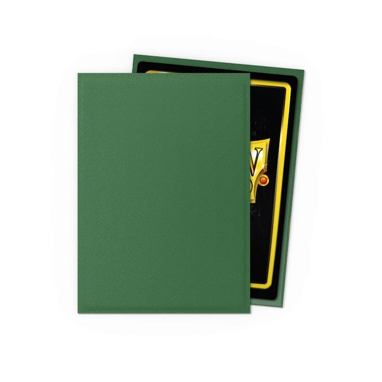 Dragon Shield - Forest Green - Non-Glare - Matte Sleeves - Standard Size