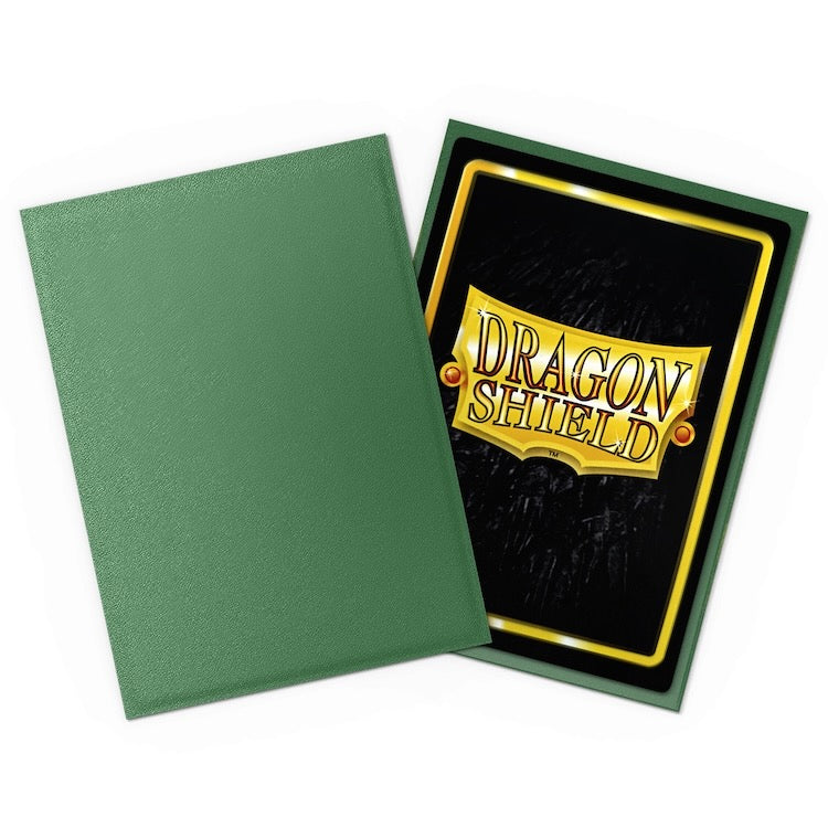 Dragon Shield - Forest Green - Non-Glare - Matte Sleeves - Standard Size