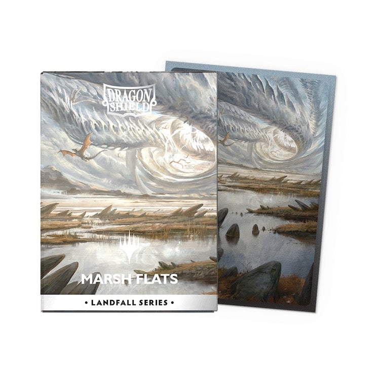 Dragon Shield - Marsh Flats (Landfall Series) - Matte Dual Art Sleeves - Standard Size