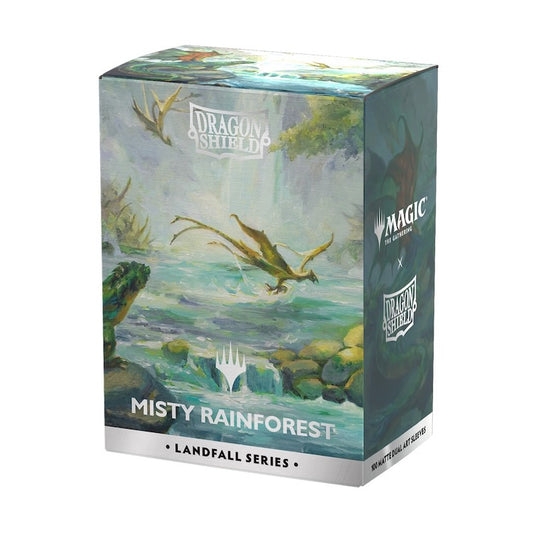 Dragon Shield - Misty Rainforest (Landfall Series) - Matte Dual Art Sleeves - Standard Size