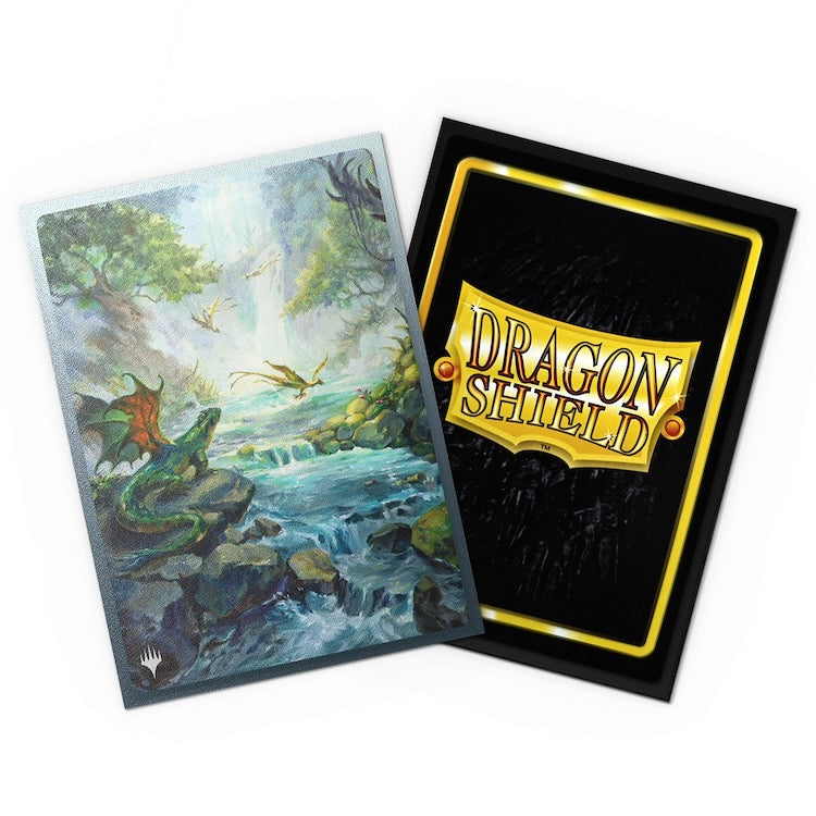 Dragon Shield - Misty Rainforest (Landfall Series) - Matte Dual Art Sleeves - Standard Size