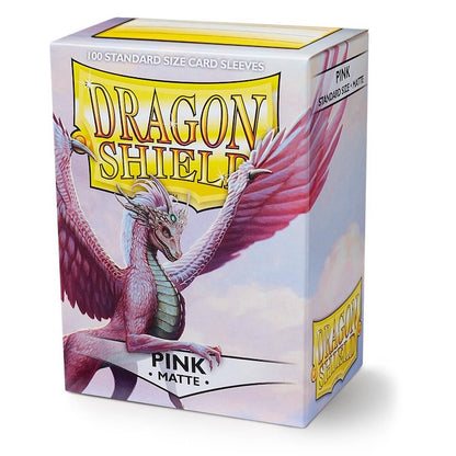 Dragon Shield - Pink - Matte Sleeves - Standard Size