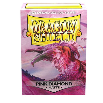 Dragon Shield - Pink Diamond - Matte Sleeves - Standard Size