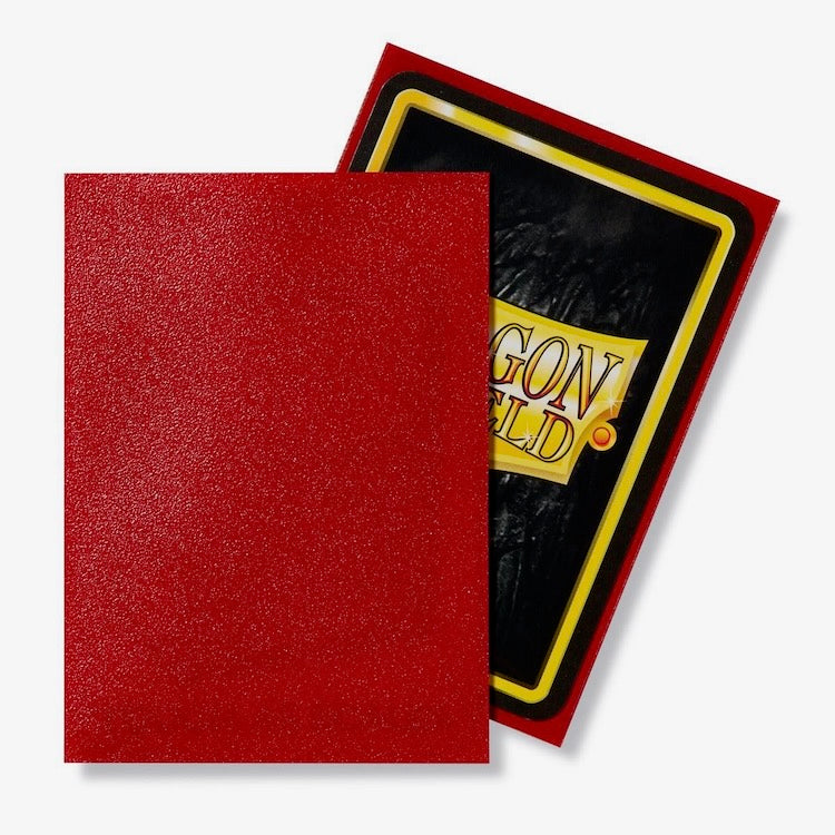 Dragon Shield - Ruby - Matte Sleeves - Standard Size